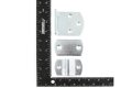 Red Hound Auto Stake Rack Gate Corner Latch 8 Pack Security Straight Mount Bent Bracket Utility Body Flatbed Trailer Wood Side