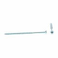 Prime-line Wood Screw Flat Head Phillips 8 X 3-1 2 In Zinc Plated Steel Pack Of 50