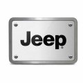 Ipick Image Made For Jeep Uv Graphic Brushed Silver 3 8 Thick Solid Billet Aluminum 2 Inch Tow Hitch Cover