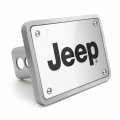 Ipick Image Made For Jeep Uv Graphic Brushed Silver 3 8 Thick Solid Billet Aluminum 2 Inch Tow Hitch Cover