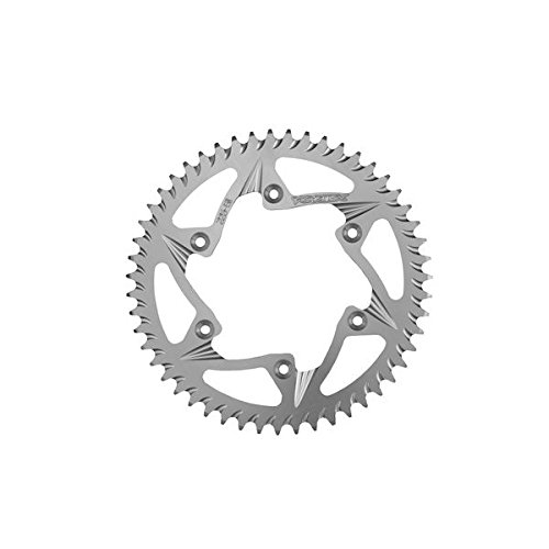 511-59 Silver 59 Tooth Rear Sprocket Lightweight Aluminum Racing For Sport Motorcycles Cnc Manufactured And Anodized To Prevent