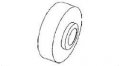 Sliding Window Replacement Roller Nylon Wheel 1 2 In Diameter Pack Part Number 52-683r 