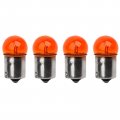 Minho 6pcs Motorcycle Scooter Bulbs Set Kits Head Light Tail Turn Signal Fit For Chinese Moped Taotao Jonway Roketa