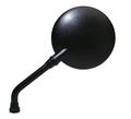 Ken Sean 941036 Black Composite Universal Round Mirror 