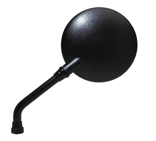 Ken Sean 941036 Black Composite Universal Round Mirror
