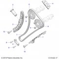 Polaris Ranger Camchain Guide Fixed Genuine Oem Part Qty 1