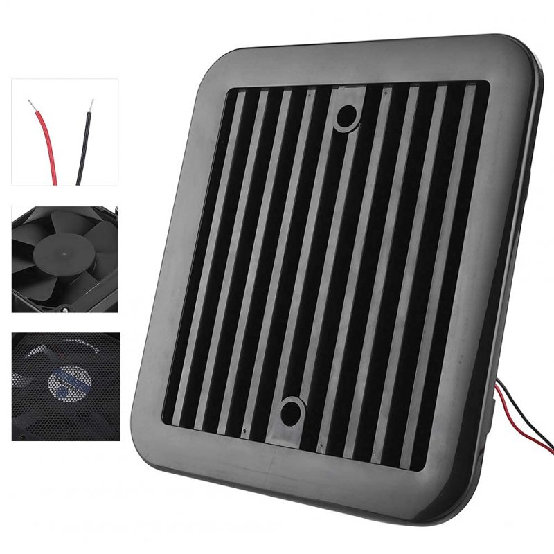 12v 4w Cooling Fan Abs With Shutters Vent Onea Way Side Strong Wind Air Exhaust Car Styling Camper Accessories Wall Mounted Rv