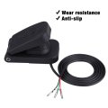 Electric Motorcycle Foot Brake Pedal Vehicle Accelerator Throttle Speed Control Fit For Bikes Scooters Atv Black