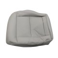 Front Passenger Side Bottom Replacement Seat Cover Microfiber Leather Gray For Mercedes Benz E350 E550 2010 2011 2012 2013
