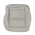 Front Passenger Side Bottom Replacement Seat Cover Microfiber Leather Gray For Mercedes Benz E350 E550 2010 2011 2012 2013 