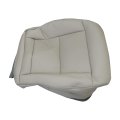 Front Passenger Side Bottom Replacement Seat Cover Microfiber Leather Gray For Mercedes Benz E350 E550 2010 2011 2012 2013