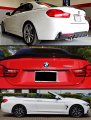 Cuztom Tuning Fits For 2014-2018 Bmw 4 Series F33 Convertible Coupe Performance Style Carbon Fiber Trunk Spoiler Wing