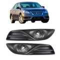 Fog Lights Replacement For Sentra 2013 2014 2015 Pair Of Front Left And Right Lamps With Clear Lens Wiring Kit Ni1039123 