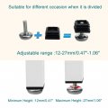 Leveling Feet 25 X 25mm Square Tube Inserts Kit Furniture Glide Adjustable Leveler For Table Desk Leg 2 Sets