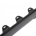 Wflnhb Rear Bumper End Caps Replacement For Chevy Silverado 1500 W O Assist Sensor Holes Black 2007-2013 Gm1105151 Gm1104151