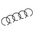 Transfer Case Four Wheel Drive Clutch Retaining Ring For Gmc C1500 1998 1999 Steel Shaft Diameter 1 674 In Pack Of 5 Part 