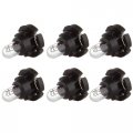 6 Pack Warm White T4 T4 2 Neo Wedge Halogen A Bulb Replacement Fit For C Light Black 