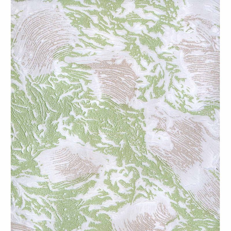 Wallpaper Green Shell Embossed Textured Vinyl Renovators Supply
