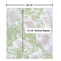 Wallpaper Green Shell Embossed Textured Vinyl Renovators Supply