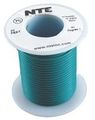 Nte Electronics Wh18-05-25 Hook Up Wire Stranded Type 18 Gauge 25 Length Green 