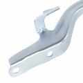 Ki1236163 Factory Style Car Engine Hood Hinge Assembly Compatible With Sportage 2011-2016 Passenger Right Side Silver