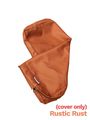 Qqbed 4 Pack Outdoor Patio Chair Washable Cushion Pillow Seat Covers 24 X 22 Replacement Only X4 Rustic Rust