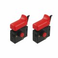 Xmhf Fa2-6 1bek Lock On Speed Control Electric Hand Drill Trigger Switch Push Button Power Tool Replacement Parts Ac 250v 6a 