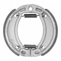 Caltric Rear Brake Shoes Compatible With Yamaha Ew50 Ew Ew 50 Slider 50 2002 New