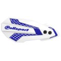 Polisport 8308200016 Mx Flow Perch Mount Handguard White Blue