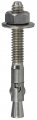 L H Dottie W38300 Wedge Anchor Full Thread 3 8-inch-16 Tpi Hole Diameter By 3-inch Length Zinc Plated 50-pack 