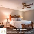 Uxcell 13 Inch Ceiling Fan Pull Chain Extender Sets 6 Pcs Beaded Ball With Decorative Light Bulb And Cord For Lamp Gold
