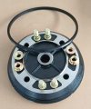 Wantone Racing Rear Brake Drum Hub 41038-1226 With Seal Lug Bolts Replacement For 1994-2000 Kawasaki Mule Kaf 620 2010 2020