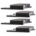 Niche Brake Pad Set For Yamaha Yzf600r Fzr1000 Fzr600r Vmax 1200 3gm-w0045-03-00 Front Semi-metallic 2 Pack