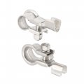 Uxcell 2 Pcs Universal Metal Positive Negative Port Battery Terminals Clamps Connector Clips