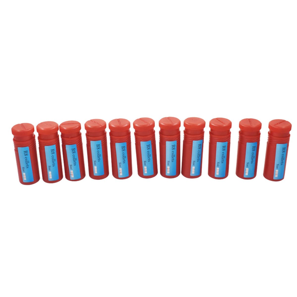 11pcs R8 Collet Set 1 8 To 3 4 In Round Chuck Spring Collets For Cnc Milling Lathe Tool And Engraving Machine 7 16 20 Unf