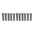 11pcs R8 Collet Set 1 8 To 3 4 In Round Chuck Spring Collets For Cnc Milling Lathe Tool And Engraving Machine 7 16 20 Unf 