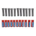 11pcs R8 Collet Set 1 8 To 3 4 In Round Chuck Spring Collets For Cnc Milling Lathe Tool And Engraving Machine 7 16 20 Unf