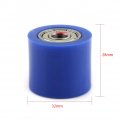 Qiilu Chain Roller Guide 93 Yz250 10mm Drive Pulley Slider Tensioner Wheel For Street Bike Motorcycle Atv Blue Xr400