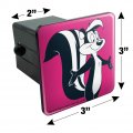 Looney Tunes Pepe Le Pew Tow Trailer Hitch Cover Plug Insert
