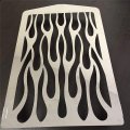 Httmt Mt298-04-f Flame Radiator Grille Guard Cover Protector Compatible With Xvz13 Royal Star A