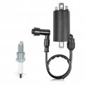 Moto1988 Ignition Coil And Igniter Cdi Spark Plug Kit For Kawasaki Bayou 300 Klf300 1988-2004