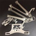 Smt-polish Foot Brackets Pegs Fender Eliminators Compatible With 2008 2009 2010 Gsxr 600 750 B015nzfjma