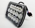 Halo Projector Led Headlights 5x7 In Black Housing For Jeep Cherokee Wrangler Ford F Series E Chevy C10 C20 C30 Gmc Savana And