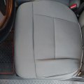 Ecotric Seat Cover Gray Compatible With 2004-2008 Ford F-150 F150 Stx Xl Front Left Driver Side Bottom Cloth