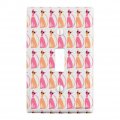 Retro Pretty Kitty Cats Pattern Plastic Wall Decor Toggle Light Switch Plate Cover 