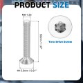 M8-1 25 X 50mm Flat Head Torx Anti Theft Machine Screws 10 Pcs 304 Stainless Steel Drive Countersunk Full Thread Silver