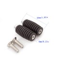 6mm Rubber Billet Motorcycle Rearsets Footrest Footpegs Foot Pegs Pedal For Grom Cbr1000rr Cbr600rr Cbr500r 400r Cb500f 400f