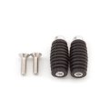 6mm Rubber Billet Motorcycle Rearsets Footrest Footpegs Foot Pegs Pedal For Grom Cbr1000rr Cbr600rr Cbr500r 400r Cb500f 400f