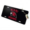 Graphics More Miami University Redhawks Novelty Metal Vanity Tag License Plate