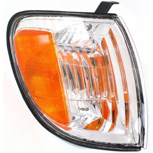 Tundra Signal Lamp Rh Assembly For Regular Access Cab 2000 To 2004 Front White Lens Halogen High Beam 12v 21w